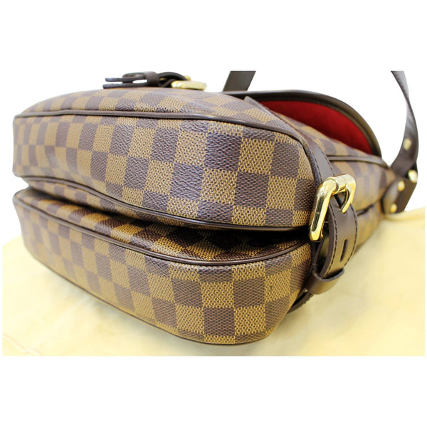 LOUIS VUITTON Highbury Damier Ebene Shoulder Handbag-US