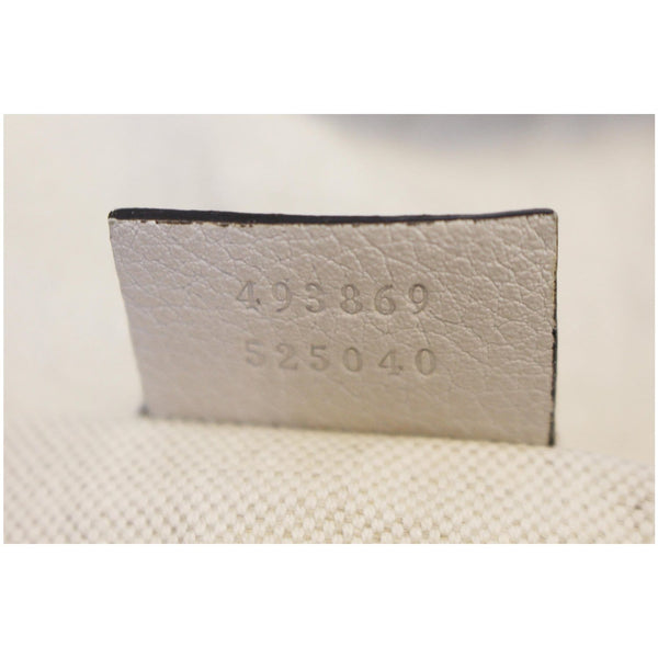 Gucci Bum Bag Print Leather White Belt Waist Medium- tag