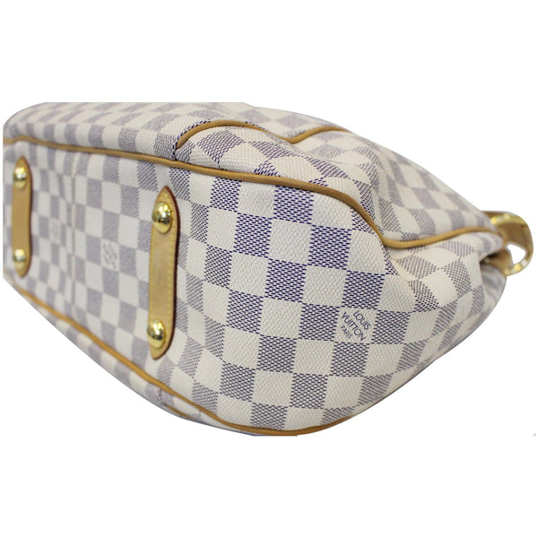 LOUIS VUITTON Galliera PM Damier Azur Shoulder Bag White-US