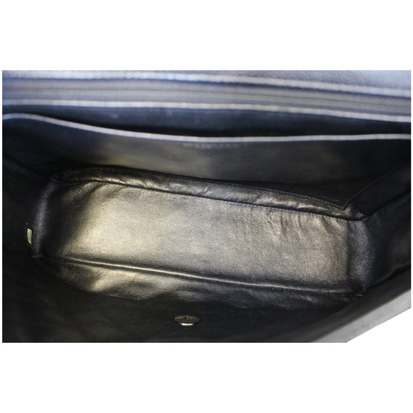 CHANEL Jumbo Classic Single Flap Caviar Leather Shoulder Bag Black-US