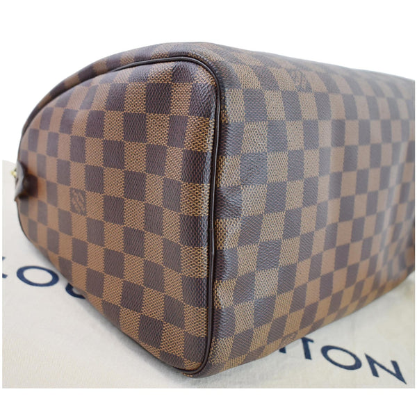 LOUIS VUITTON Speedy 30 Damier Ebene Shoulder Bag Brown