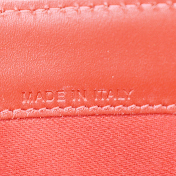 CHRISTIAN LOUBOUTIN Spike Panettone Leather Zippy Wallet Black - sold