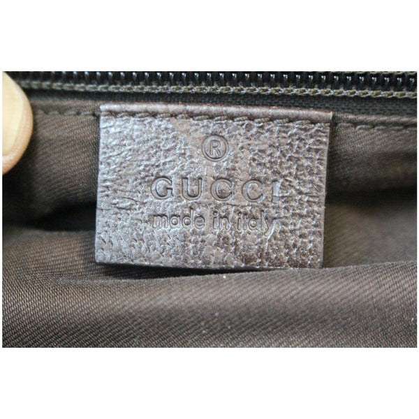 Gucci GG Web Messenger Medium Shoulder Bag 169937 Brown