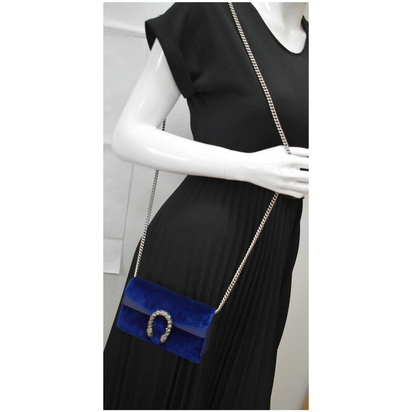Gucci Dionysus Super Mini Suede Leather Shoulder Bag