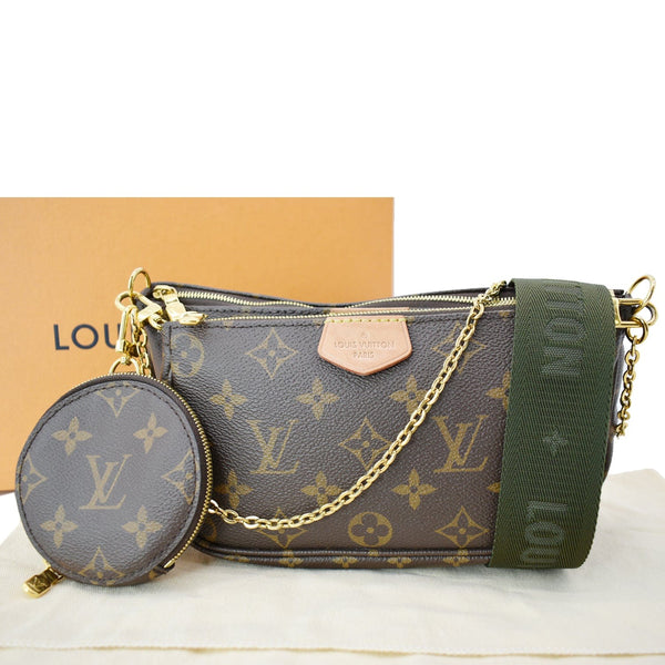 LOUIS VUITTON Multi Pochette Accessories Shoulder Bag Khaki Brown