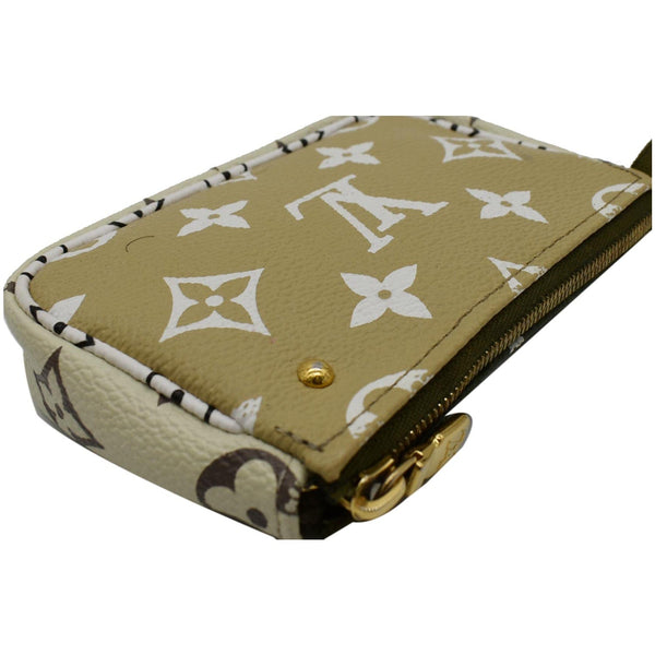 LOUIS VUITTON Micro Pochette Monogram Giant Canvas Accessories Pouch Khaki Green