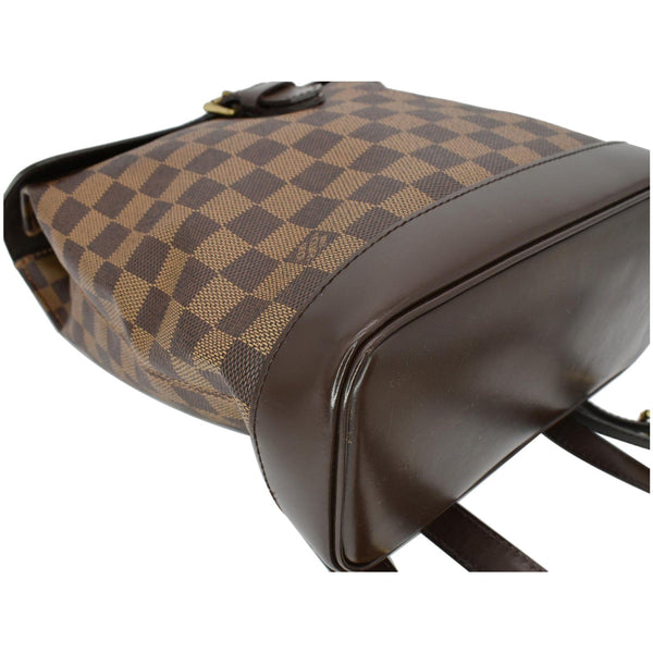 LOUIS VUITTON Soho Damier Ebene Backpack Bag Brown