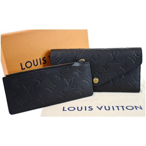 Louis Vuitton Josephine Empreinte Leather Wallet Pouch