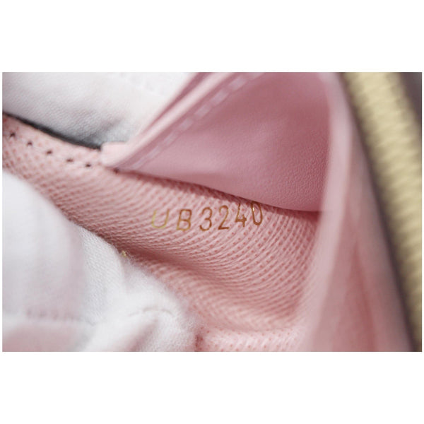 LOUIS VUITTON Rosalie Monogram Canvas Coin Purse Rose Ballerine