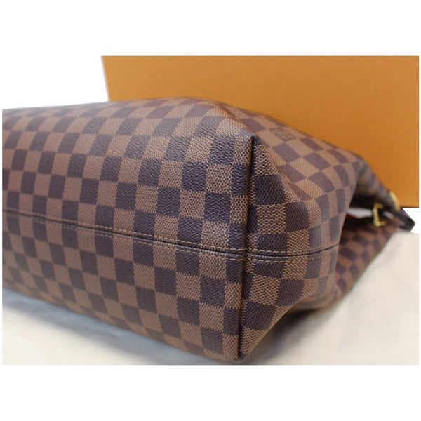 seams Lv Graceful MM Damier Ebene Shoulder Bag