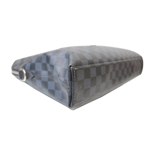 back corner LV Porte Documents Jour Damier Cobalt Bag