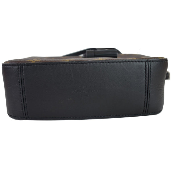 LOUIS VUITTON Saintonge Monogram Canvas Shoulder Bag Noir Black