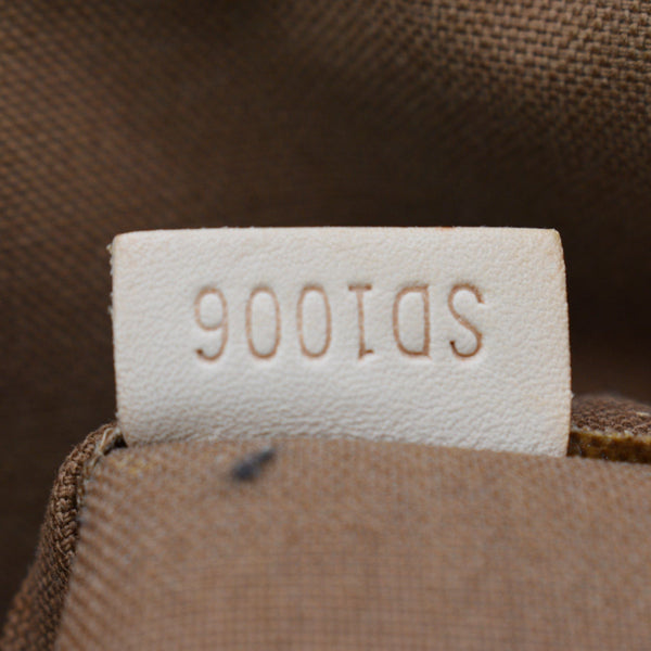 LOUIS VUITTON Tulum GM Monogram Canvas Shoulder Bag Brown