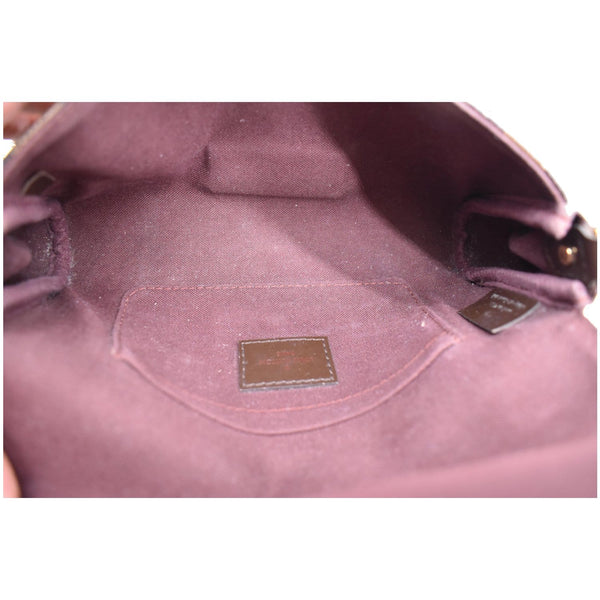 LOUIS VUITTON Favorite PM Damier Ebene Crossbody Bag Brown