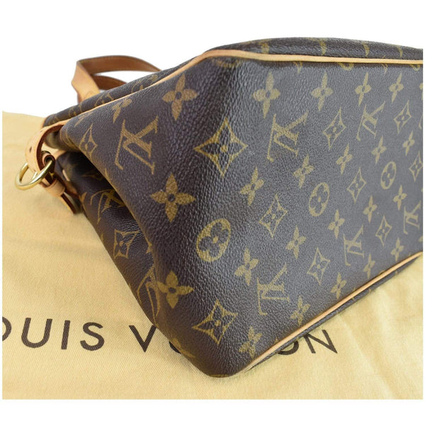 Louis Vuitton Batignolles Vertical Monogram Canvas Bag - lv logos corner