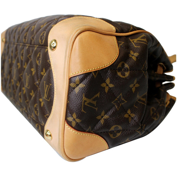 Louis Vuitton Etoile Shopper Monogram Canvas Shoulder Bag Brown back view