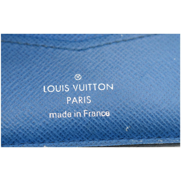Louis Vuitton Slender Damier Graphite Canvas Wallet Blue