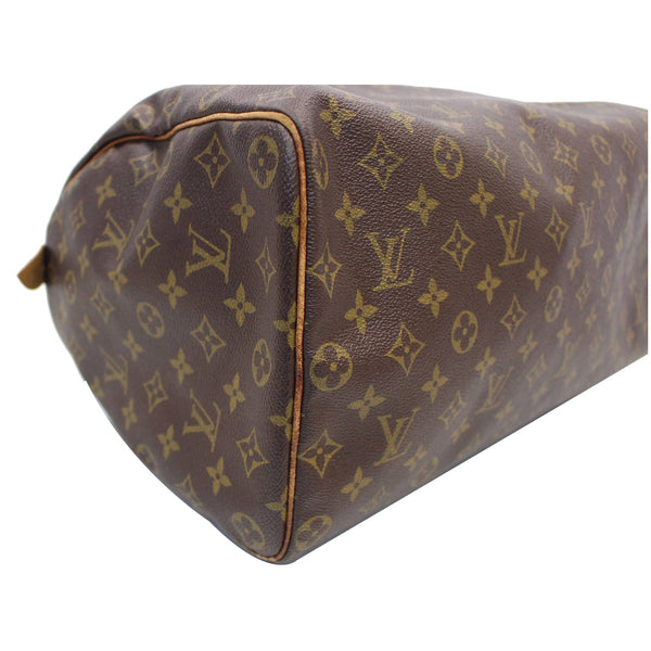 Louis Vuitton Monogram Canvas Satchel Bag Brown