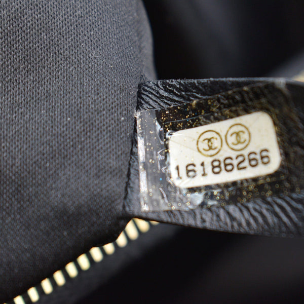 CHANEL Grand Shopping GST Caviar Leather Tote Bag Black