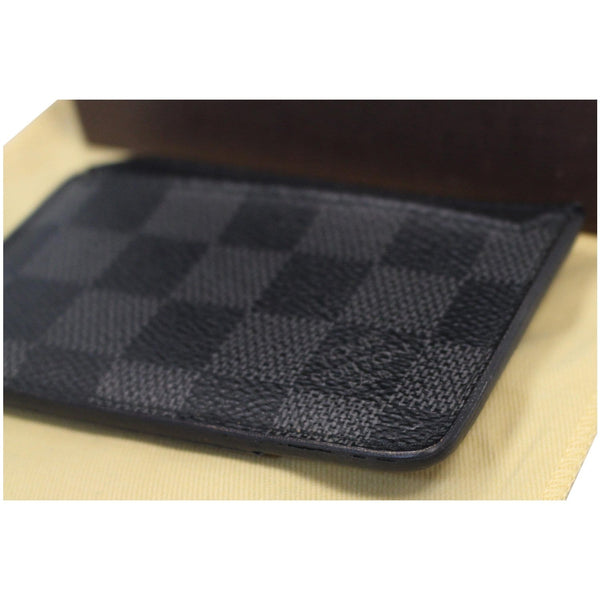 LOUIS VUITTON Neo Damier Graphite Canvas Card Holder
