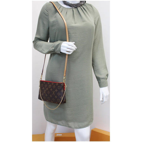 Louis Vuitton Pallas Monogram Canvas On-arm Bag