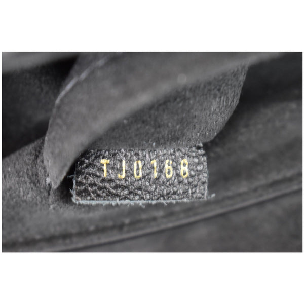 LOUIS VUITTON Saint Sulpice PM Empreinte Leather Crossbody Bag Noir