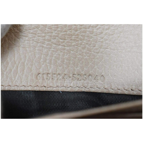 Gucci GG Interlocking Continental Leather Wallet - serial code