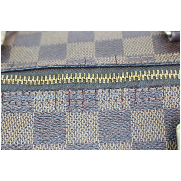 LOUIS VUITTON Speedy 35 Damier Ebene Satchel Bag Brown