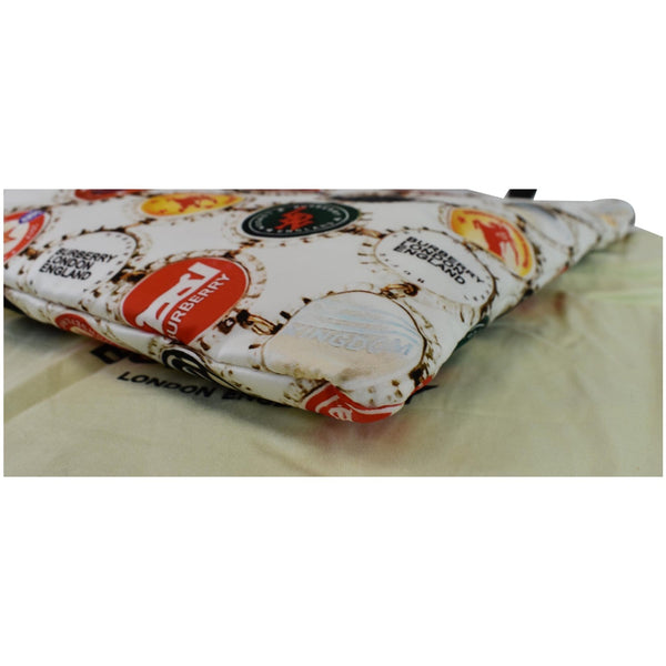 BURBERRY Flat Printed Large Nylon Tote Bag White Multi - 20% OFF