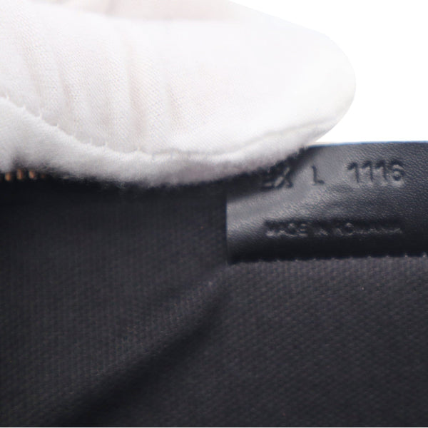 GIVENCHY LOVE Leather Zip Clutch bag Black