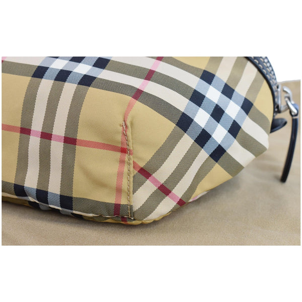 BURBERRY Vintage Check Canvas Medium Bum Bag Beige