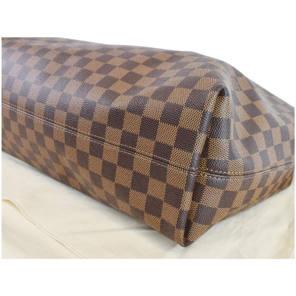 Louis Vuitton Graceful MM Damier Ebene Bag bottom corner