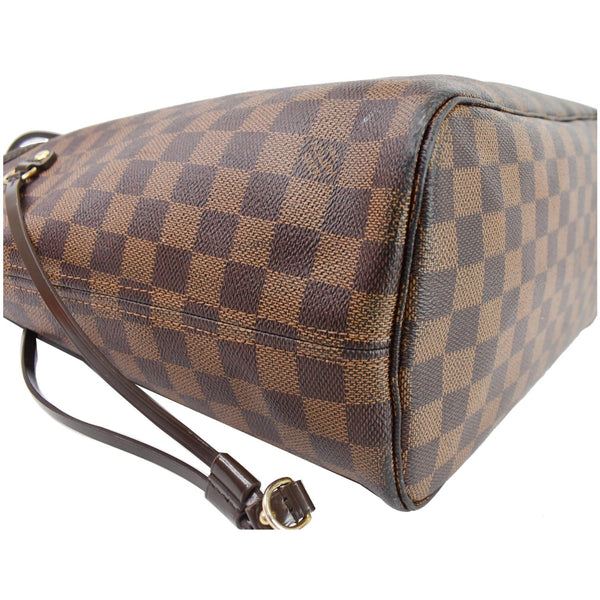 Louis Vuitton Neverfull MM Damier Ebene Tote Bag side preview\