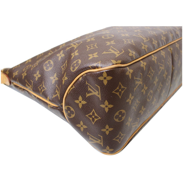 LOUIS VUITTON Delightful MM Monogram Canvas Shoulder Bag Brown