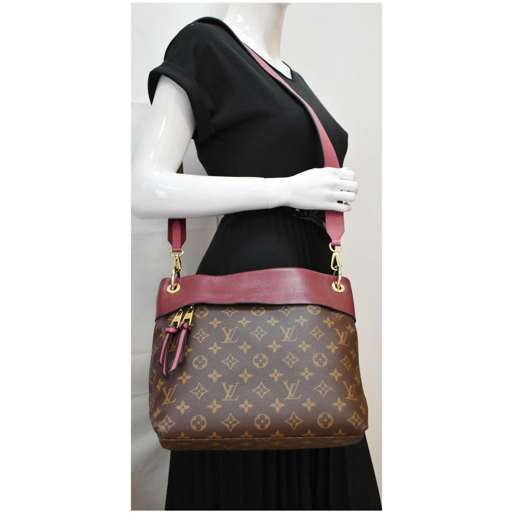 Louis Vuitton Tuileries Besace Bag Monogram Canvas with Leather