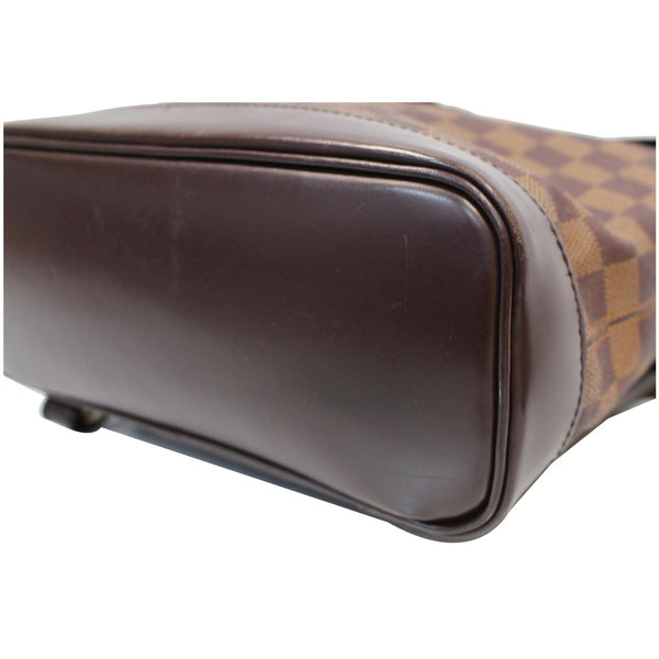 Louis Vuitton Soho Damier Ebene Backpack Bag Brown leather