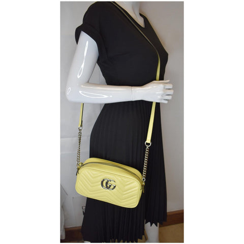 Gucci GG Marmont Matelasse Small Leather Shoulder bag