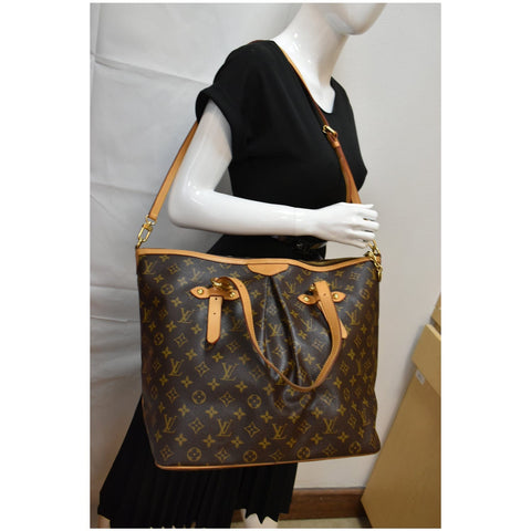 Louis Vuitton Palermo GM Monogram Canvas Tote Shoulder Bag