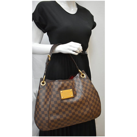 Louis Vuitton Galliera PM Damier Ebene Shoulder Bag for women