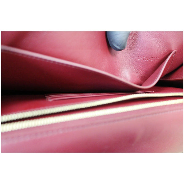 CELINE Trotteur Large Flap Multifunction Smooth Leather Wallet Black