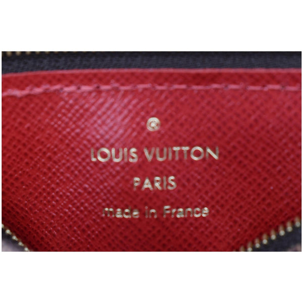 LOUIS VUITTON Damier Ebene Recto Verso Card Holder Brown