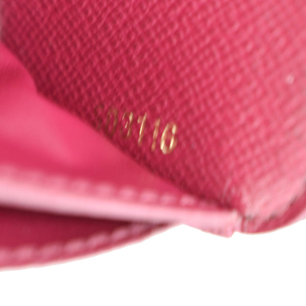 LOUIS VUITTON Clemence Monogram Canvas Zippy Wallet Brown