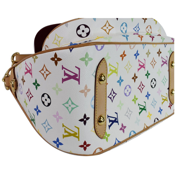 LOUIS VUITTON Rita Multicolor Monogram Shoulder Bag White