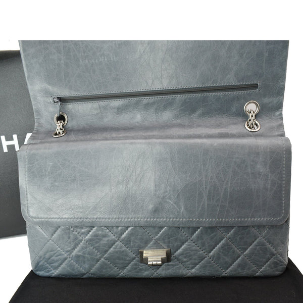 Chanel 50th Anniversary 2.55 Reissue 228 Shoulder Bag Grey