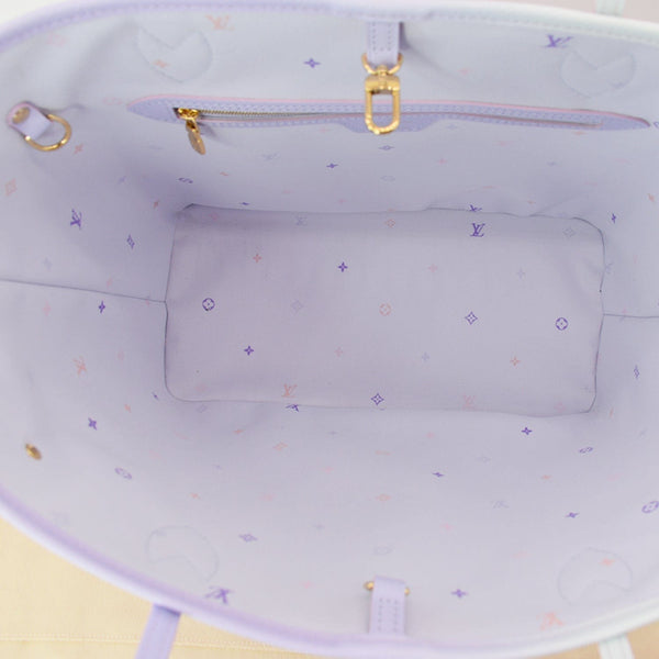 LOUIS VUITTON Neverfull MM Monogram Canvas Tote Bag Sunrise Pastel - New Year Deals