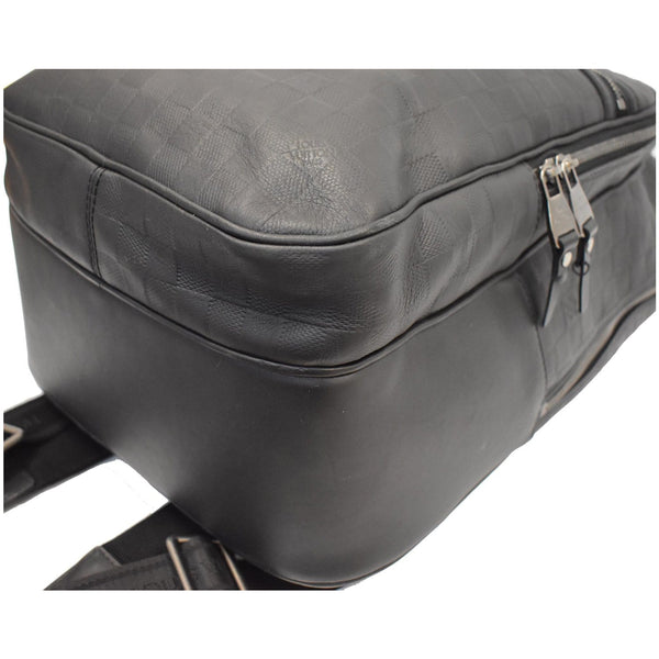 LOUIS VUITTON Michael Damier Infini Leather Backpack Bag Black