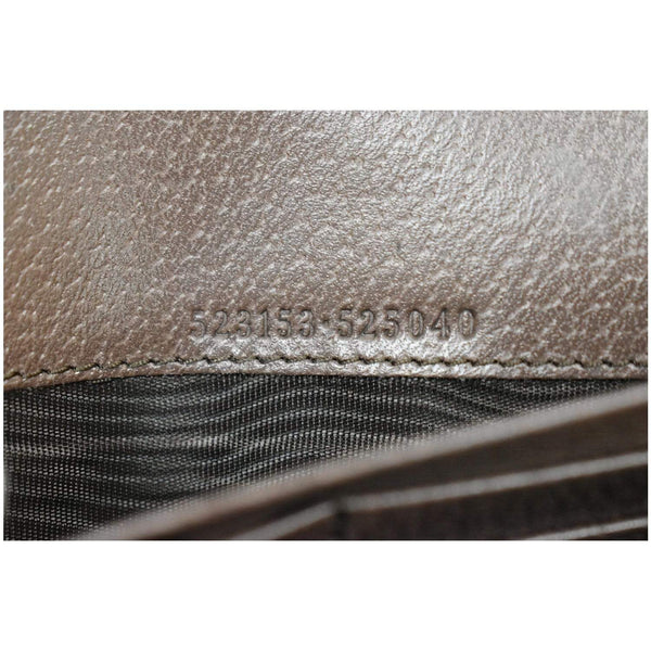 Gucci Ophidia GG Continental Wallet - Gucci serial code