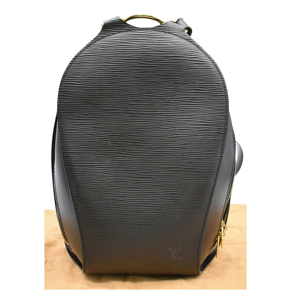 LOUIS VUITTON Mabillon Epi Leather Backpack Black
