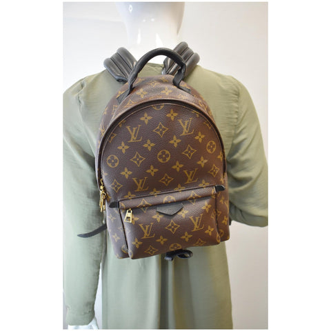 Louis Vuitton Palm Springs Mini Monogram Canvas Bag - wearing style