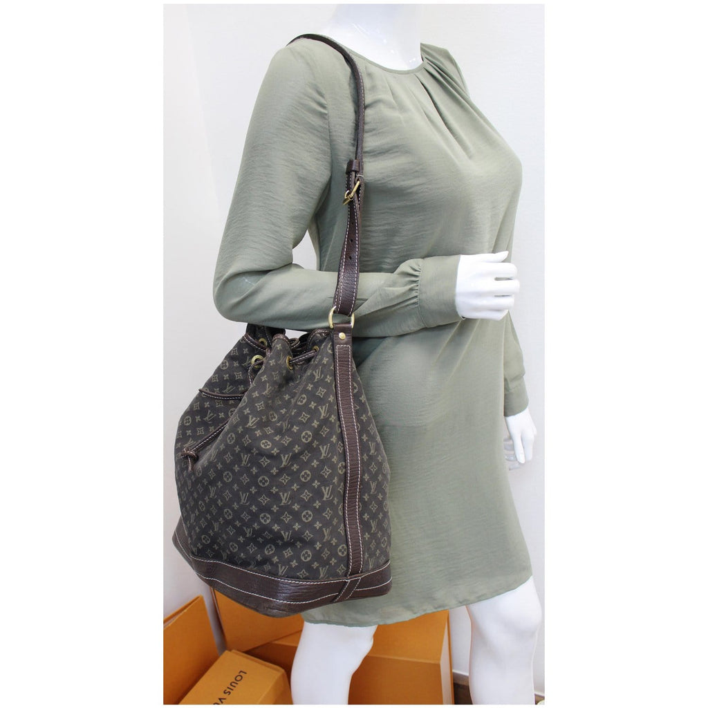 Buy Louis Vuitton Noe Handbag Mini Lin Large Brown 359101